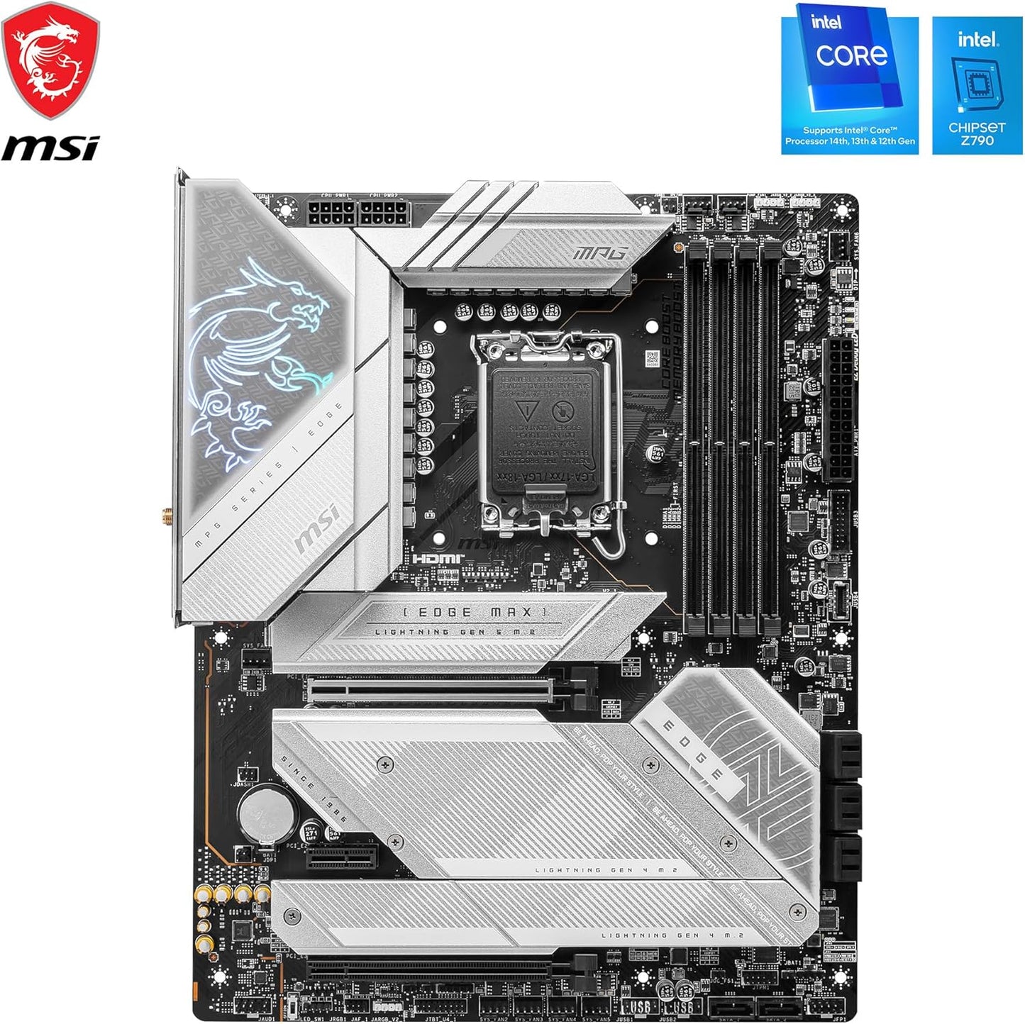 MSI MPG Z790 Edge TI MAX WiFi DDR5 ATX Motherboard