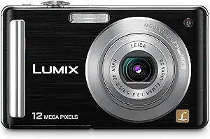 Panasonic FS25 Black Lumix 12MP 5x Zoom Camera — main product image
