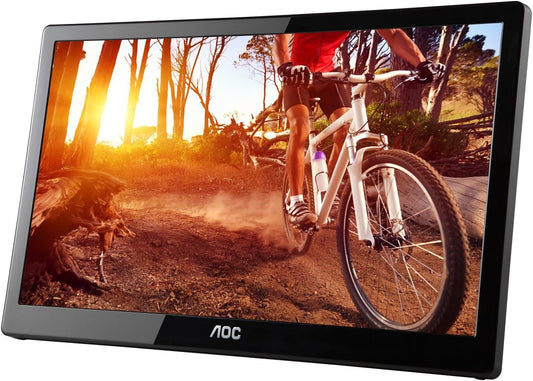 AOC E1659FWU-R 16-Inch USB Portable Monitor (Renewed)