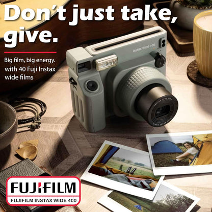 Fujifilm Instax Wide 400 Instant Camera Bundle