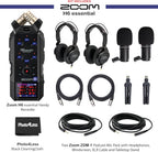 Zoom H6essential Recorder with ZDM-1 Podcast Mic Bundle