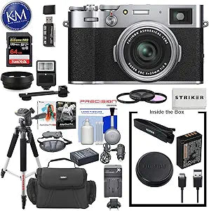 K&M Fujifilm X100V Digital Camera Bundle