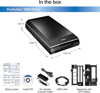 Epson Perfection V550 Color Photo Scanner Renewed