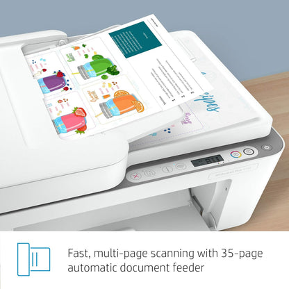 HP 3XV13A DeskJet Plus 4155 Wireless All-in-One Printer (Renewed)