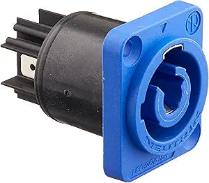 Neutrik NAC3MPA-1 AC Powercon Inlet Connector Blue — main product image