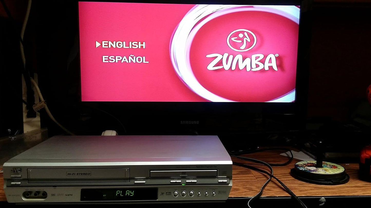 JVC HRXVC27U DVD/VRC Combo Progressive Scan Silver