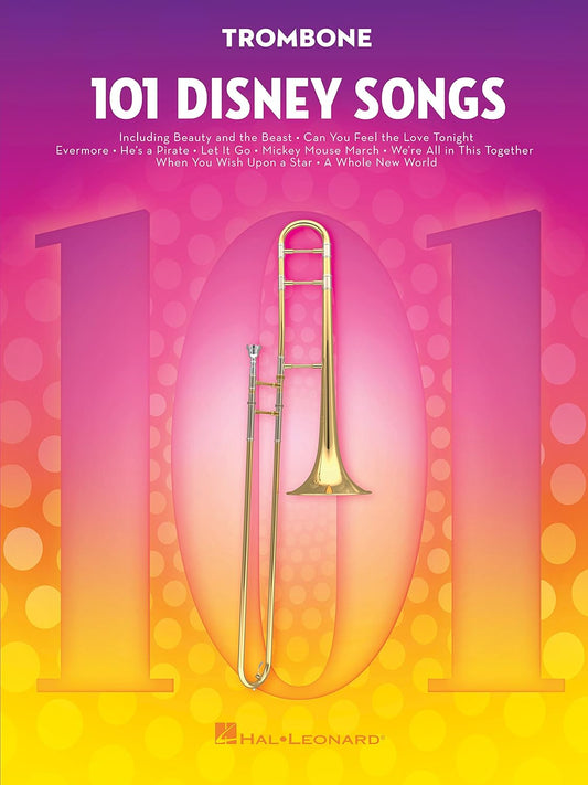 Hal Leonard 101 Disney Songs for Trombone