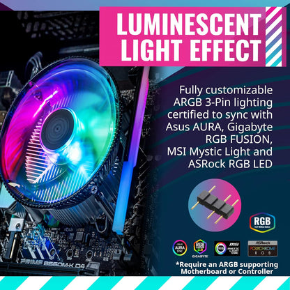 Cooler Master RR-I7C7 LGA1700 ARGB CPU Cooler