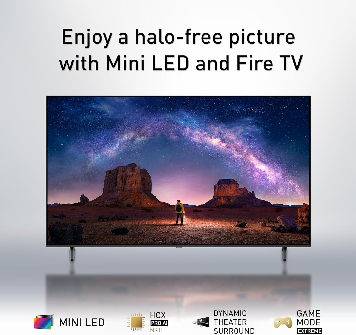 Panasonic TV-55W95AP W95 Series: 55-inch Mini LED 4K Smart Fire TV