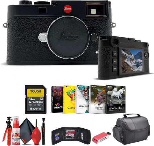 Leica 20200 M11 Black Rangefinder Camera Bundle