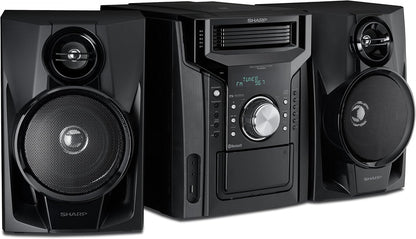Sharp CD-BH950 240W 5-Disc Mini Shelf System Bluetooth
