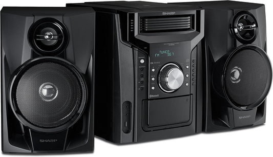 Sharp CD-BH950 240W 5-Disc Mini Shelf System Bluetooth