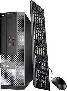 Dell OptiPlex 3020 i5 SFF Desktop PC, 8GB, 120GB SSD, 500GB HDD, Renewed
