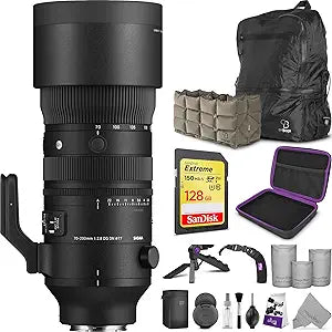 Sigma 70-200mm Sony E-Mount Zoom Lens Bundle