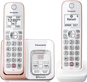 Panasonic KX-TGD862G Cordless Phone Link2Cell Answering Machine