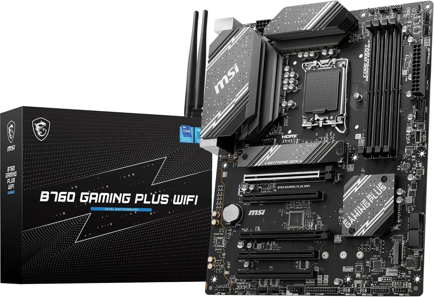 MSI 7D98-007R B760 Gaming Plus WiFi Motherboard