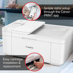 Canon TR4720 PIXMA Wireless All-in-One Printer - White