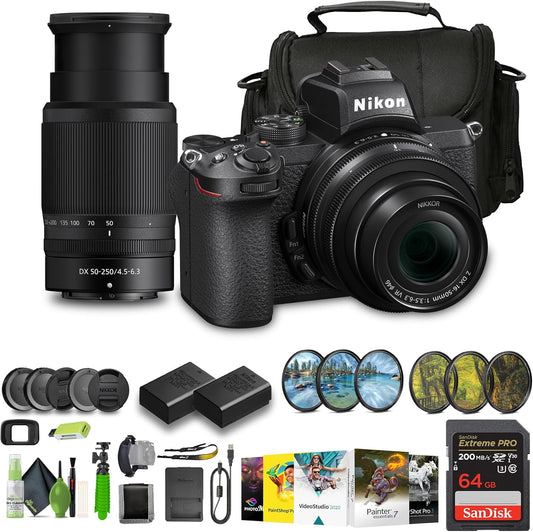 Nikon 1632 Z50 Mirrorless Camera 16-50mm & 50-250mm Lens Kit