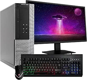 Dell 3020 Optiplex SFF Desktop PC, i5, 8GB RAM, 500GB HDD, W10 Pro - Renewed