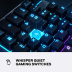SteelSeries 64812 Apex 3 RGB Gaming Keyboard - Renewed