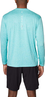Spyder S923173 Men's Heather Long Sleeve Rashguard
