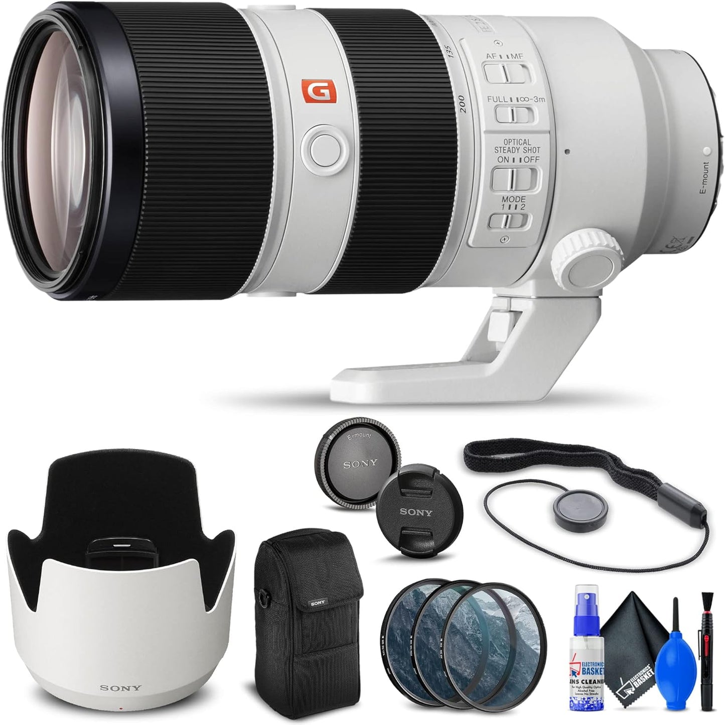 Sony FE 70-200mm f/2.8 GM OSS Telephoto Lens (Renewed)