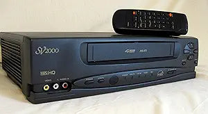 Philips SV2000 4-Head Hi-Fi Stereo VCR Player — main product image