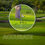 Nikon COOLSHOT 20i GIII Golf Rangefinder Slope Locked On