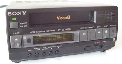 Sony EV-C3 Compact Video 8 VCR Tape Transfer Ready