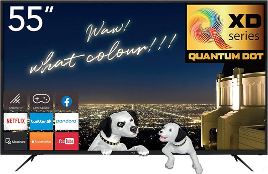 RCA RQSM5527 55" 4K QLED Smart TV