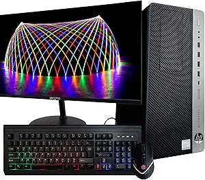 HP EliteDesk 800 G3 i5 Desktop - 16GB RAM - 500GB SSD + 1TB HDD - Win10 Pro