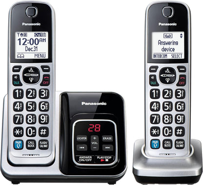 Panasonic KX-TGD892S Cordless Phone Bluetooth, Talking Caller ID