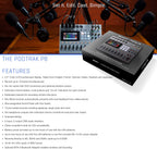 Zoom ZP8 K4 PodTrak P8 Podcast Mic Bundle