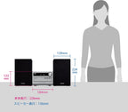 Panasonic SC-PM250-S CD Stereo System with Bluetooth