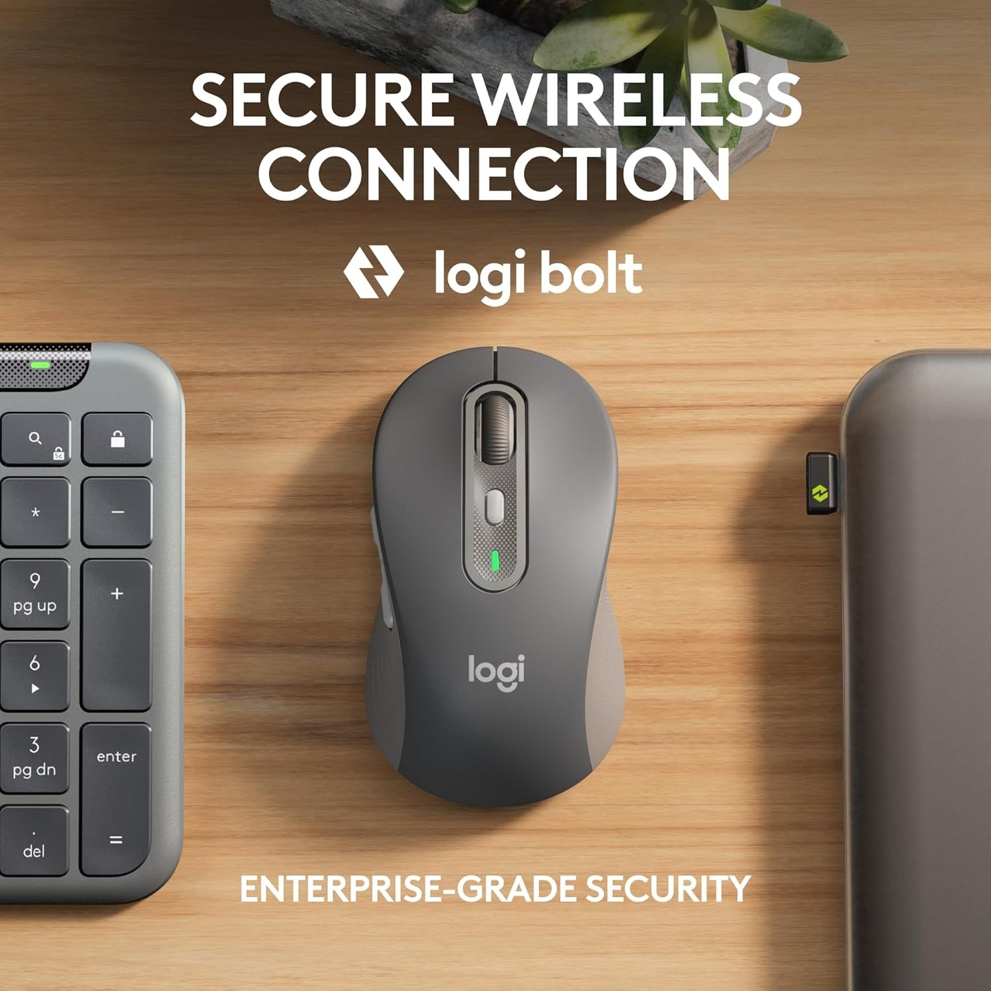 Logitech 920-012427 Wireless Keyboard and Mouse Combo Quiet