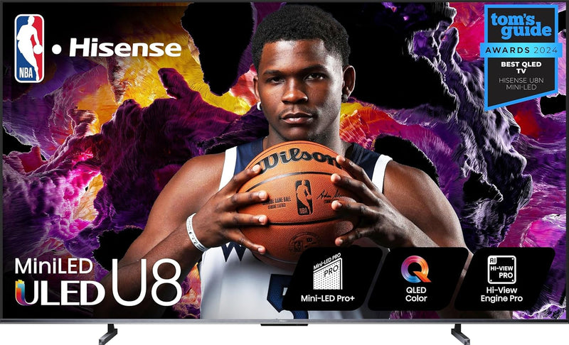 Hisense 100U8K 100-Inch Mini-LED ULED 4K Google TV — main product image