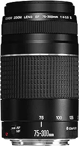 Canon 6472A002 EF 75-300mm f/4-5.6 III USM Telephoto Lens
