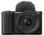 Sony ZVE10M2KB Alpha ZV-E10 II Mirrorless Content Creator Camera