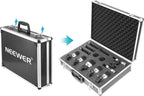 Neewer 40092651 7 Pack Wired Drum Pickups Percussion Mic Kit