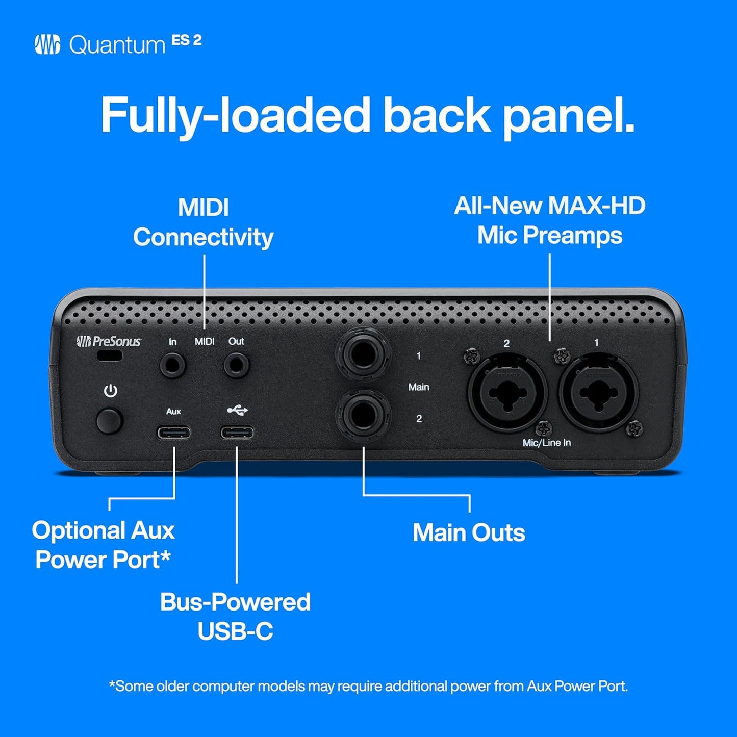 PreSonus Quantum ES 2 USB-C Audio Interface