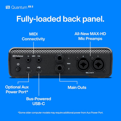PreSonus Quantum ES 2 USB-C Audio Interface