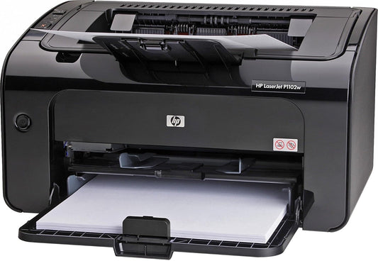 HP CE658A-cr LaserJet Pro P1102W Monochrome Laser Printer (Renewed)