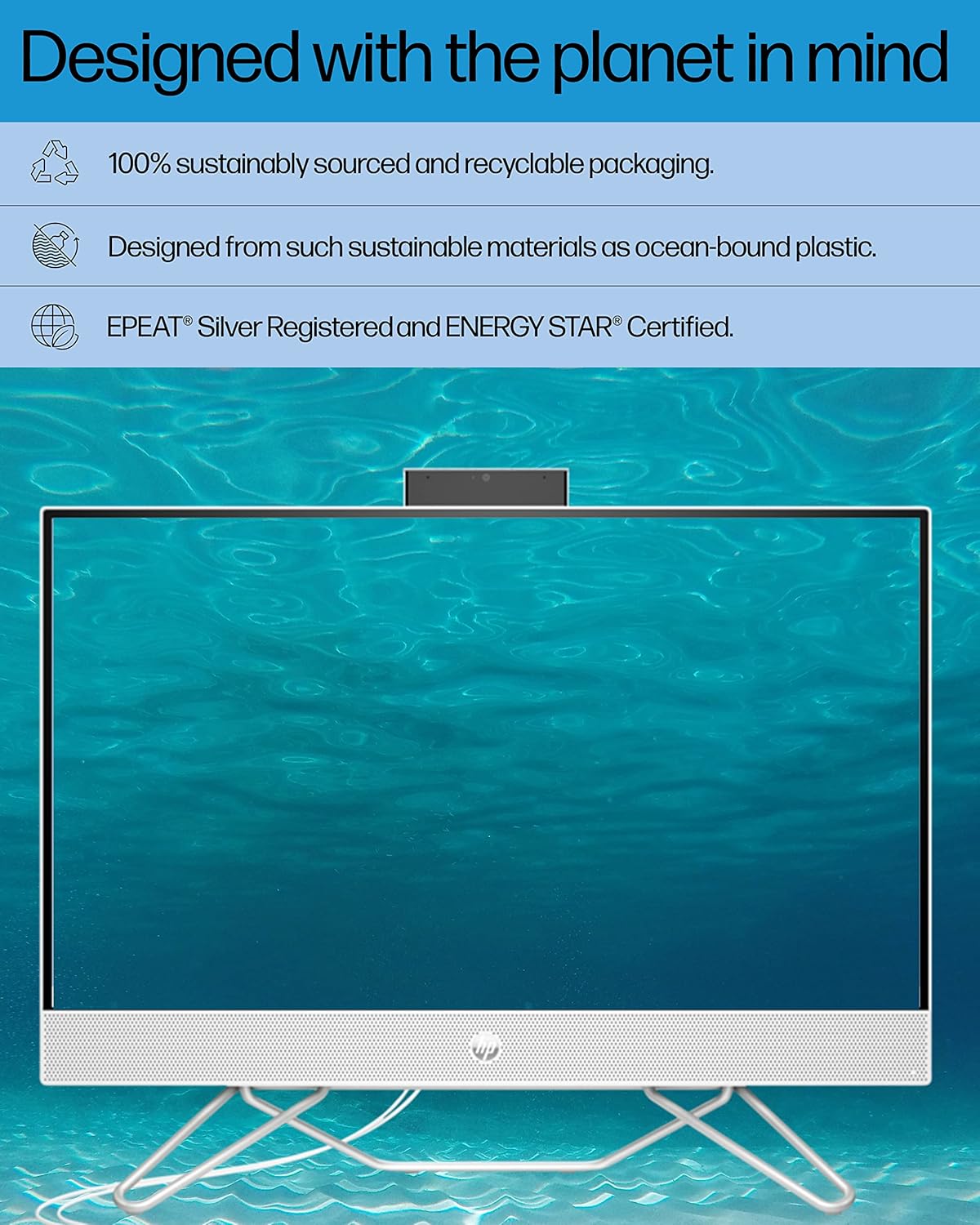 HP 24-cb1142 23.8" Touchscreen All-in-One PC Ryzen 5