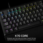Corsair CH-910981E-NA K70 CORE RGB Gaming Keyboard