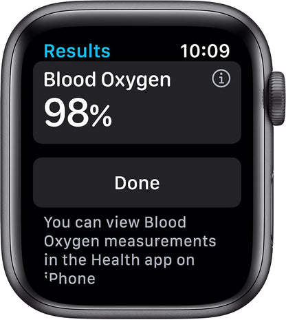 Apple A2292 Watch Series 6 GPS, 44mm Space Gray (Renewed)