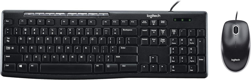 Logitech 920-002714 Media Combo MK200 Keyboard and Mouse - Wired — main product image