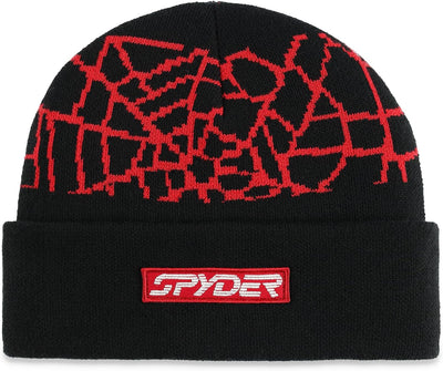 Spyder 38F555401-BLK Boys' Nebula Fleece-Lined Hat