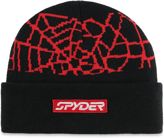 Spyder 38F555401-BLK Boys' Nebula Fleece-Lined Hat