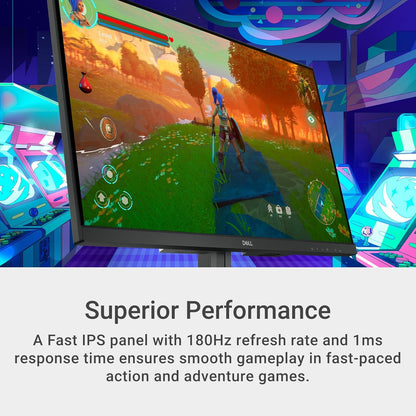 Dell G2725D 27" QHD 180Hz Gaming Monitor