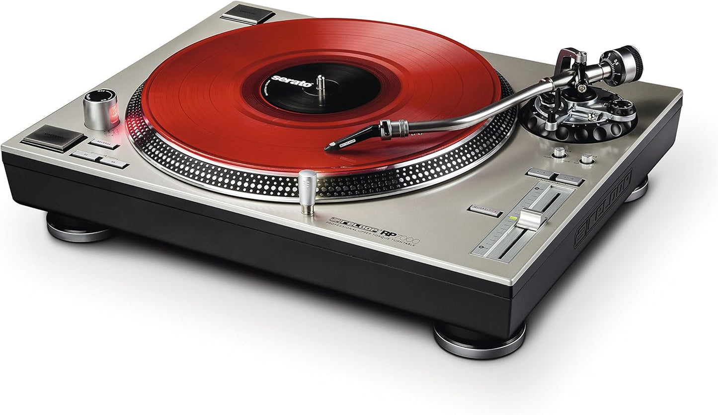 Reloop AMS-RP-7000-SLV RP-7000 Quartz DJ Turntable